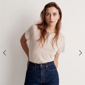 NWT Madewell x Donni Henley Bodysuit
